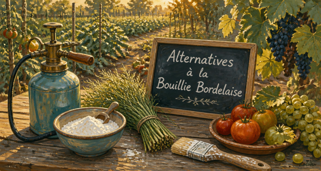 Par quoi remplacer la bouillie bordelaise alternatives naturelles en potager