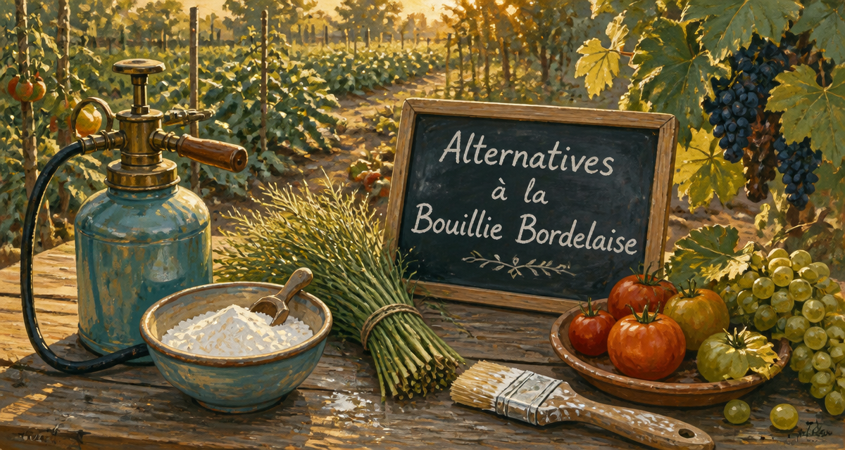 Par quoi remplacer la bouillie bordelaise alternatives naturelles en potager