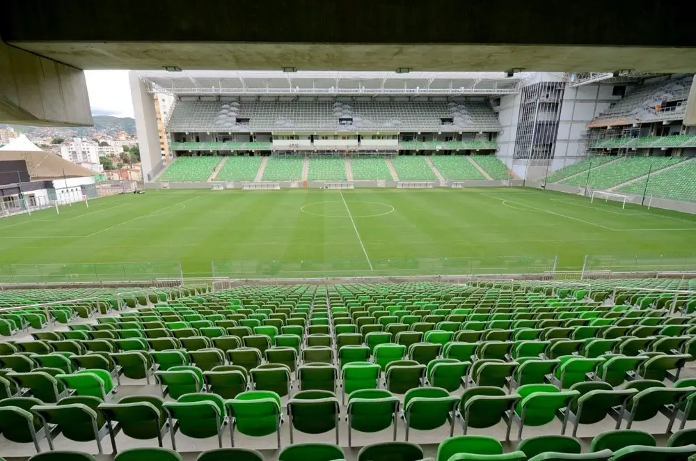 Gramado do Estádio Independência implantado pela Regga — Belo Horizonte/MG