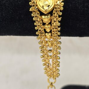Traditional Filigree Bridal Bracelet (Br-010)