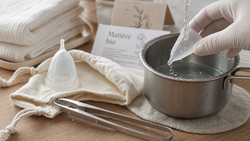 Coupe menstruelle bio : quelle matière choisir, quelle taille prendre et comment éviter les fuites ?
