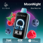 ELF BAR Moon Night 40000 Blue Razz Ice