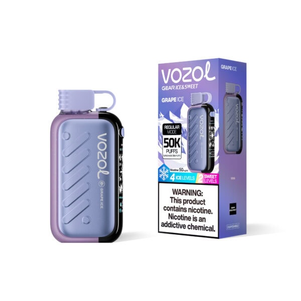 Vozol Gear Ice&Sweet 50k Grape Ice