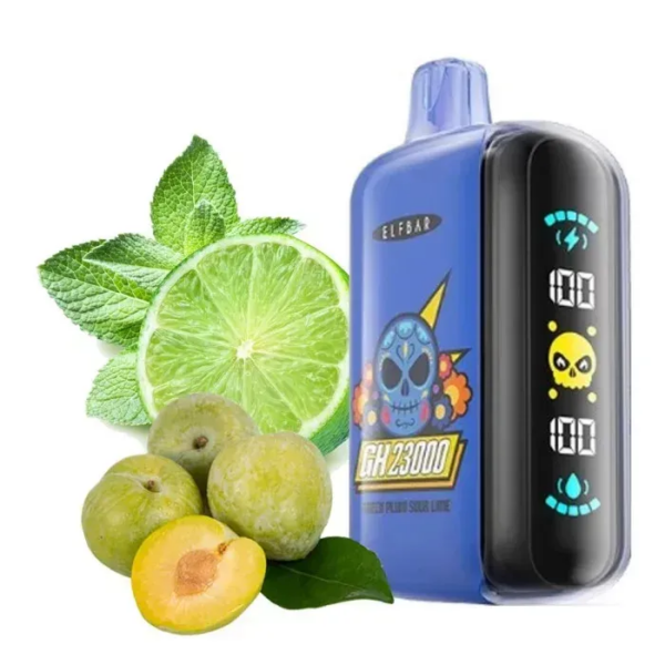 ELF BAR GH 23000 Green Plum Sour Lime