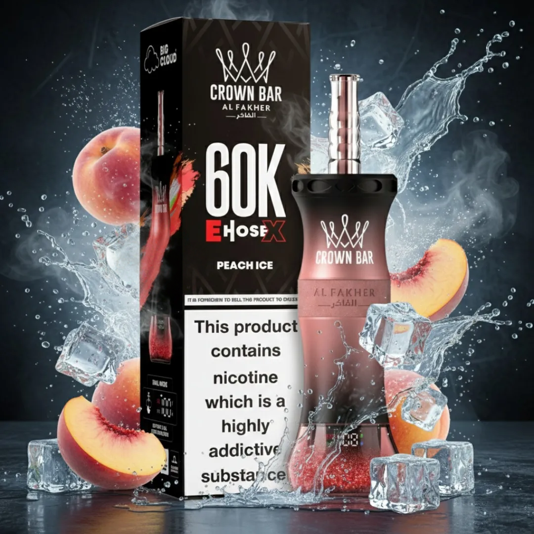 AL Fakher 60K E-Hose X Peach Ice
