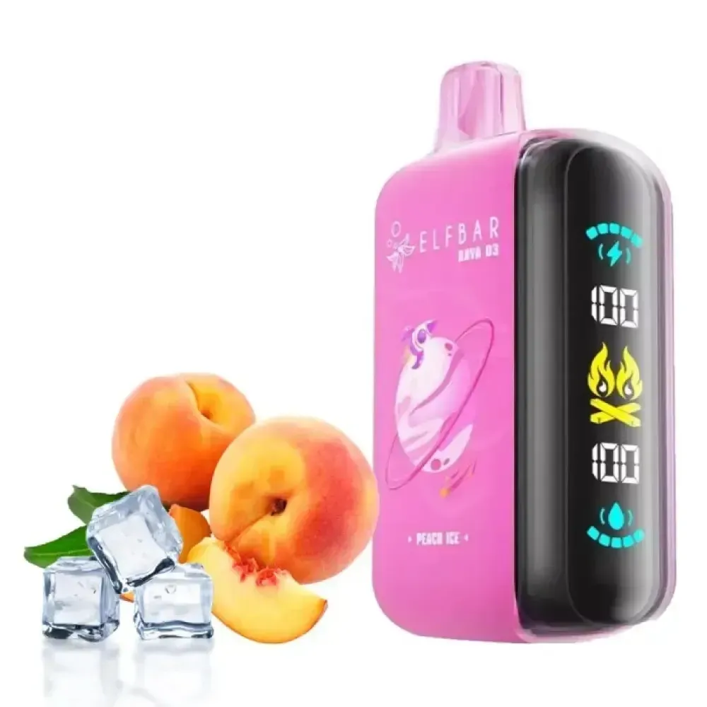 ELF BAR RAYA D3 25000 Peach Ice