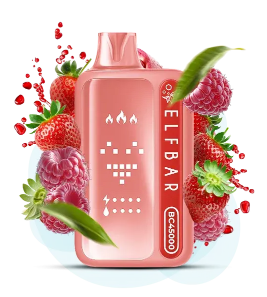 ELF BAR BC45000 Red Raspberry Strawberry