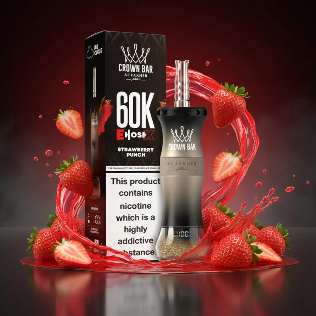 AL Fakher 60K E-Hose X Strawberry Punch