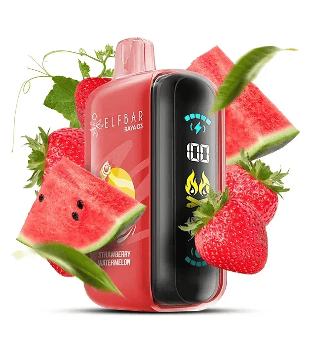 ELF BAR RAYA D3 25000 Strawberry Watermelon