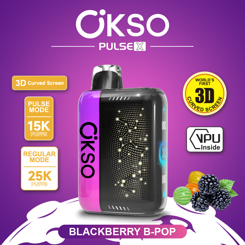 OKSO PULSE X 25000 Blackberry B-Pop