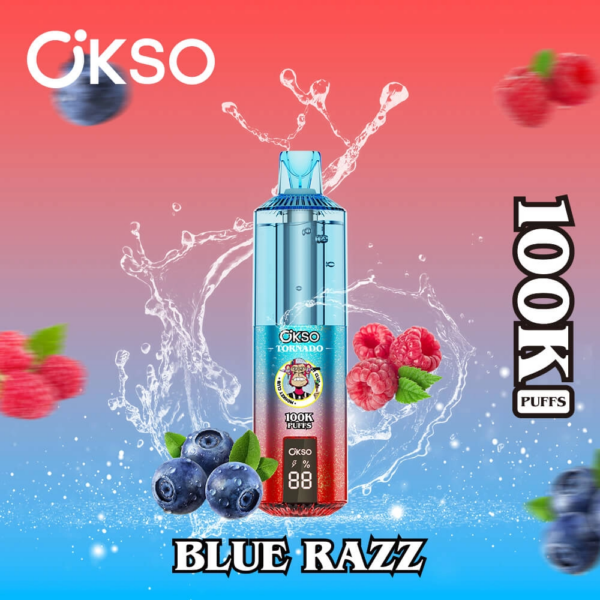 OKSO Tornado 100K Blue Razz