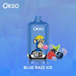 OKSO Digital 12000 Blue Razz Ice