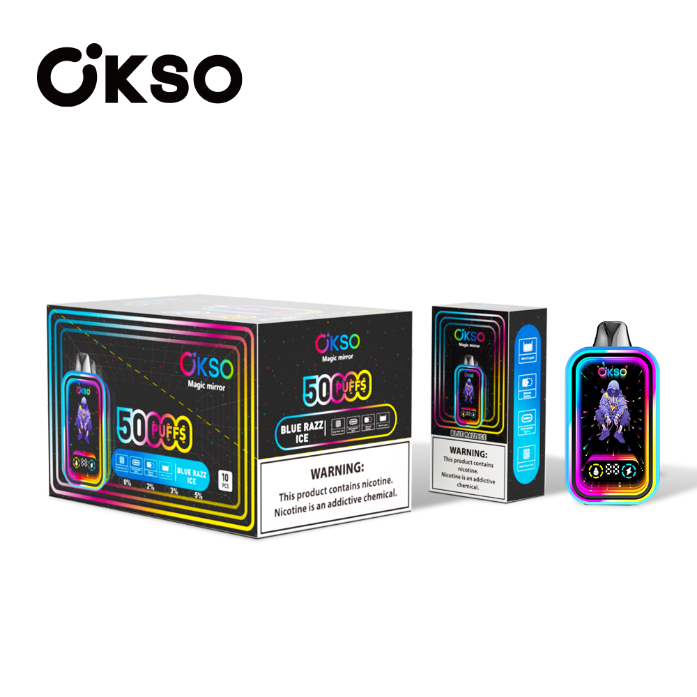 OKSO Magic Mirror 50k Blue Razz Ice