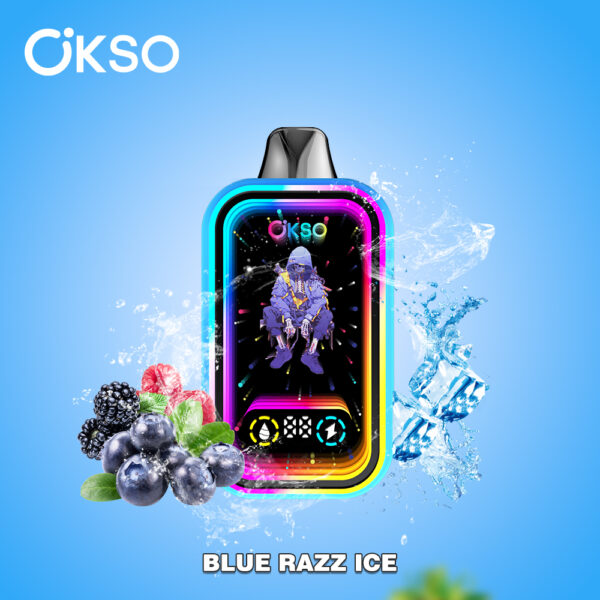 OKSO Magic Mirror 50k Blue Razz Ice