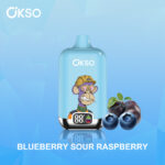 OKSO Digital 12000 Blueberry Sour Raspberry