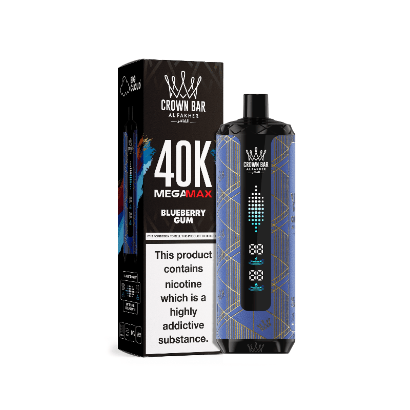 AL Fakher Mega Max 40k Blueberry Gum