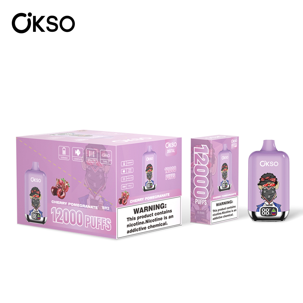 OKSO Digital 12000 Cherry Pomegranate