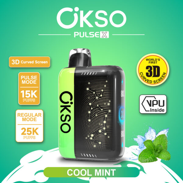OKSO PULSE X 25000 Cool Mint