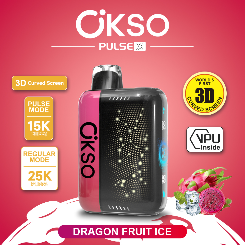 OKSO PULSE X 25000 Dragon Fruit Ice