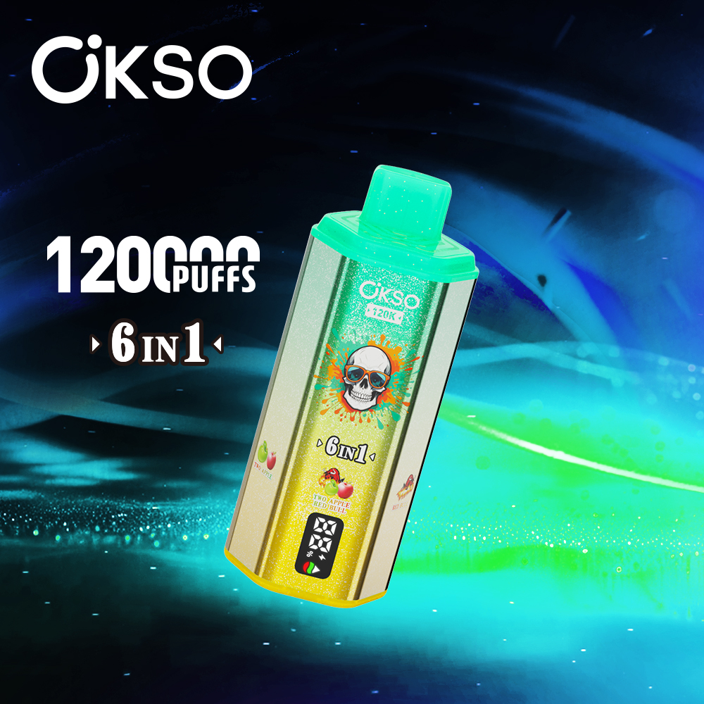OKSO 6IN1 120K Two Apple/Rad Bull/Fanta