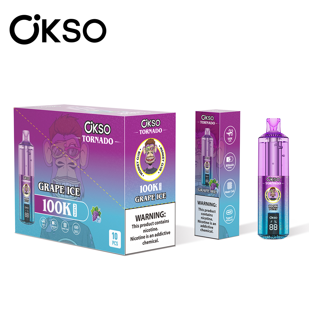 OKSO Tornado 100K Grape Ice