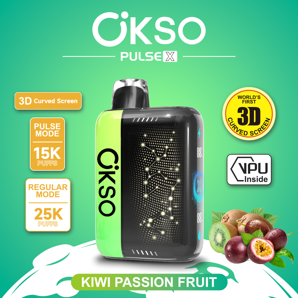 OKSO PULSE X 25000 Kiwi Passion Fruit