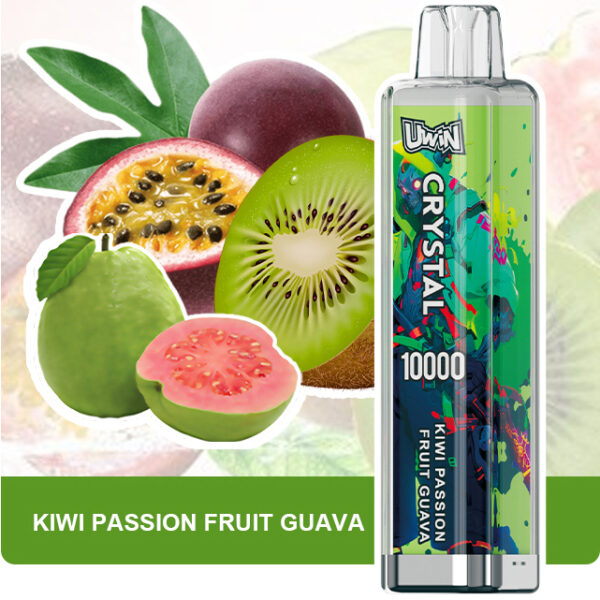 Uwin Crystal 10000 Kiwi Passion Fruit Guava