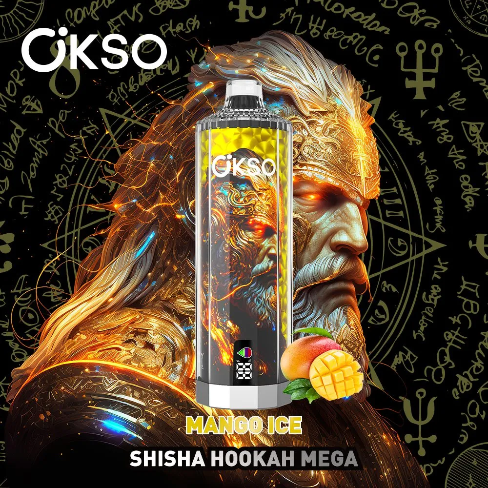OKSO Shisha Hookah Mega 50k Mango Ice