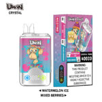 Uwin Crystal Twins 40000 Watermelon Ice/Mixed Berries