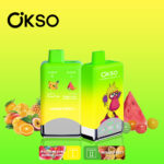OKSO Double Flavor 60K Watermelon Bubble Gum/Mixed Fruit