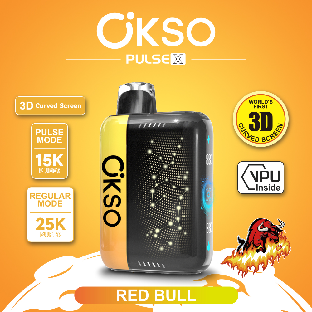 OKSO PULSE X 25000 Red Bull