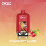 OKSO Digital 12000 Strawberry Banana