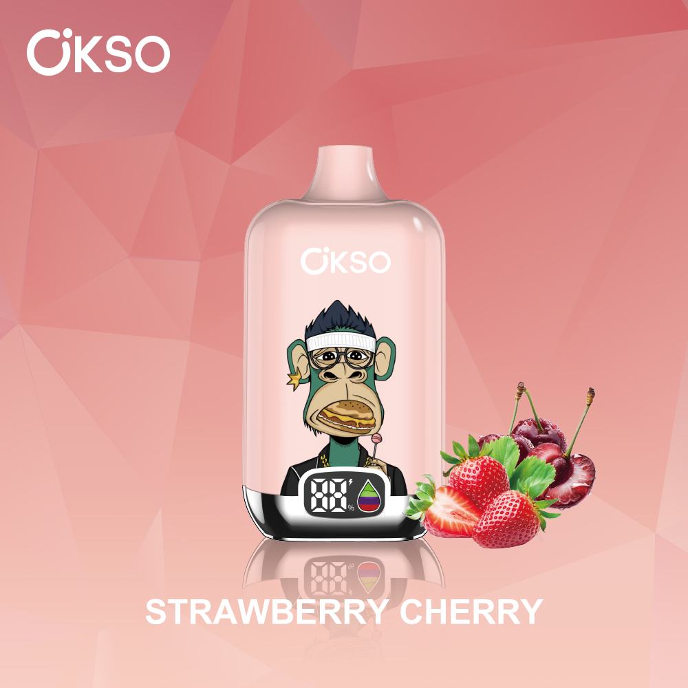 OKSO Digital 12000 Strawberry Cherry