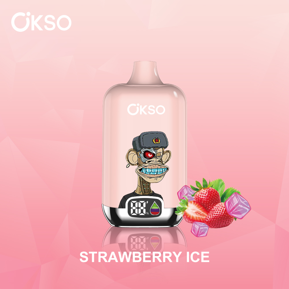 OKSO Digital 12000 Strawberry Ice