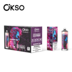 OKSO Shisha Hookah Mega 50k Strawberry Kiwi