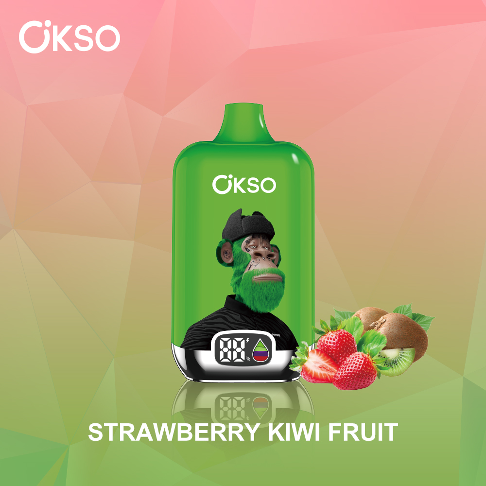 OKSO Digital 12000 Strawberry Kiwi Fruit