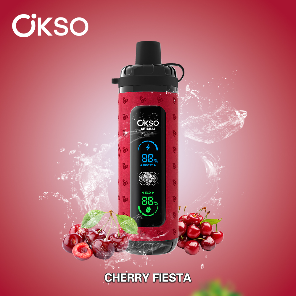 OKSO Shisha Max 40000 Cherry Fiesta