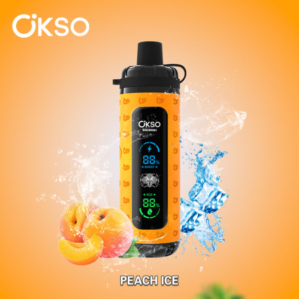 OKSO Shisha Max 40000 Peach Ice