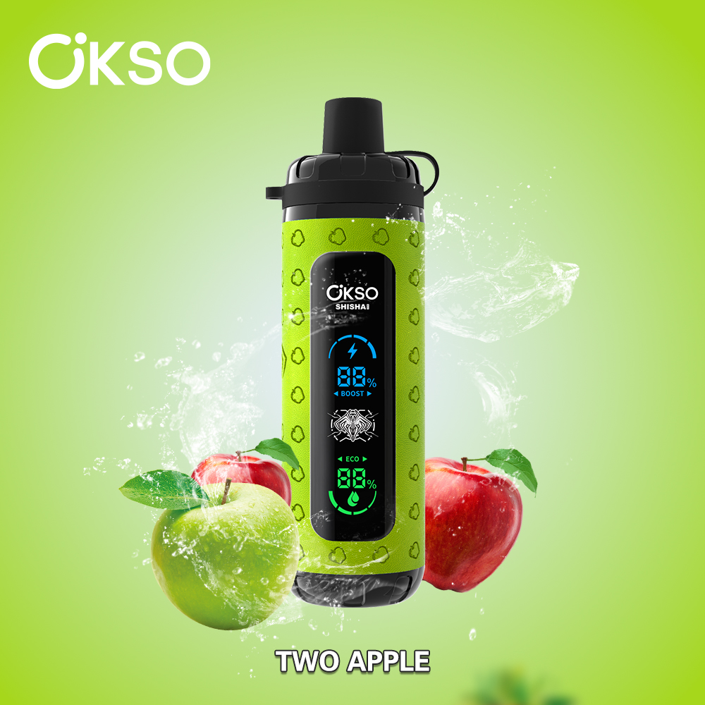 OKSO Shisha Max 40000 Two Apple