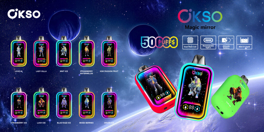 OKSO Magic Mirror 50k Kiwi Passion Fruit