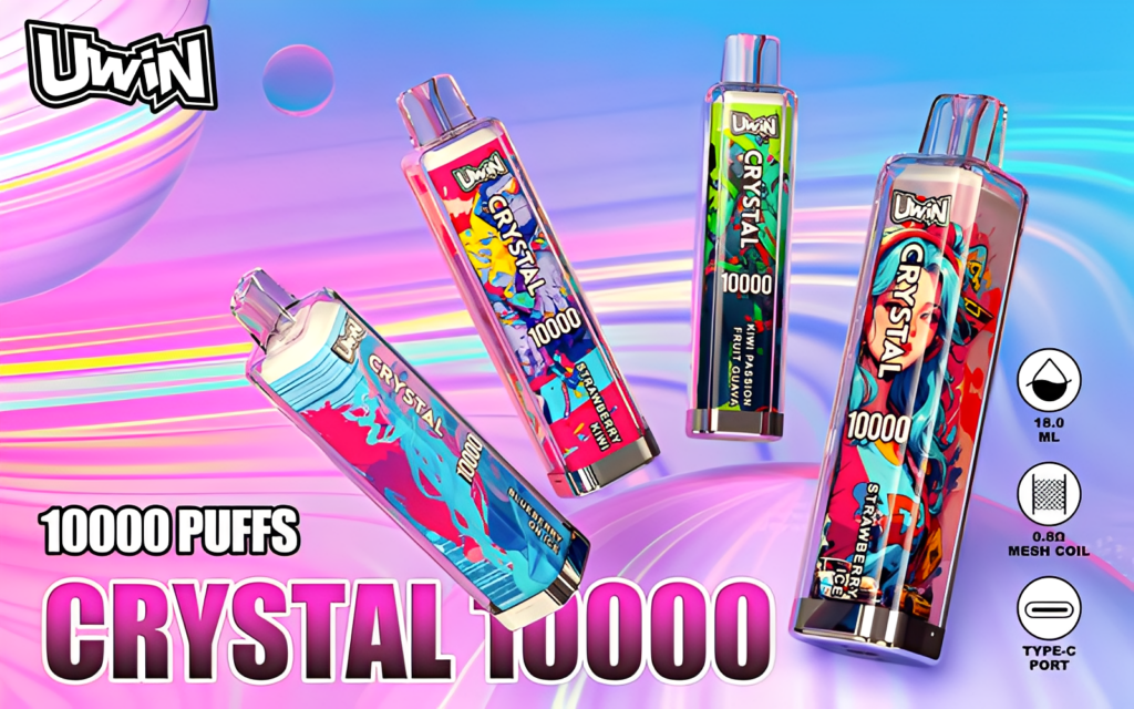 Uwin Crystal 10000 Strawberry Kiwi