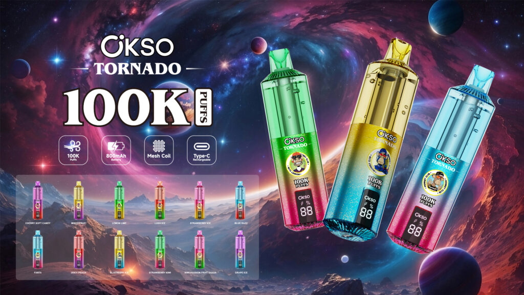 OKSO Tornado 100K Juicy Peach