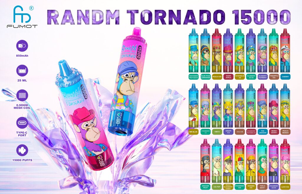 Fumot Tornado 15000 Peach Ice