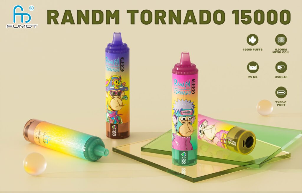 Fumot Tornado 15000 Apple Peach Pear 