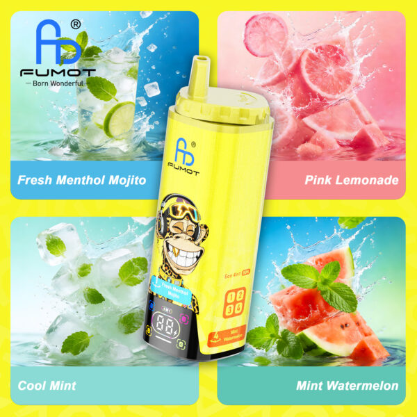 Fumot ECO 4in1 80K Fresh Menthol Mojito/Pink Lemonade/Cool Mint/Mint Watermelon