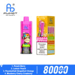 Fumot ECO 4in1 80K Peach Berry/Lemon Peach/Passionfruit Grapefruit Orange/Blueberry Cherry Cranberry