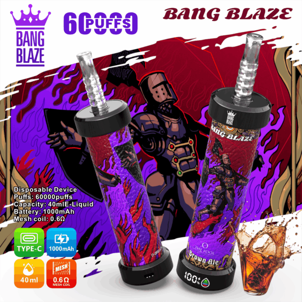 Bang Blaze 60K Brown Ale