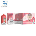 Fumot Digital Box 12000 Strawberry Red Bull – Bild 3