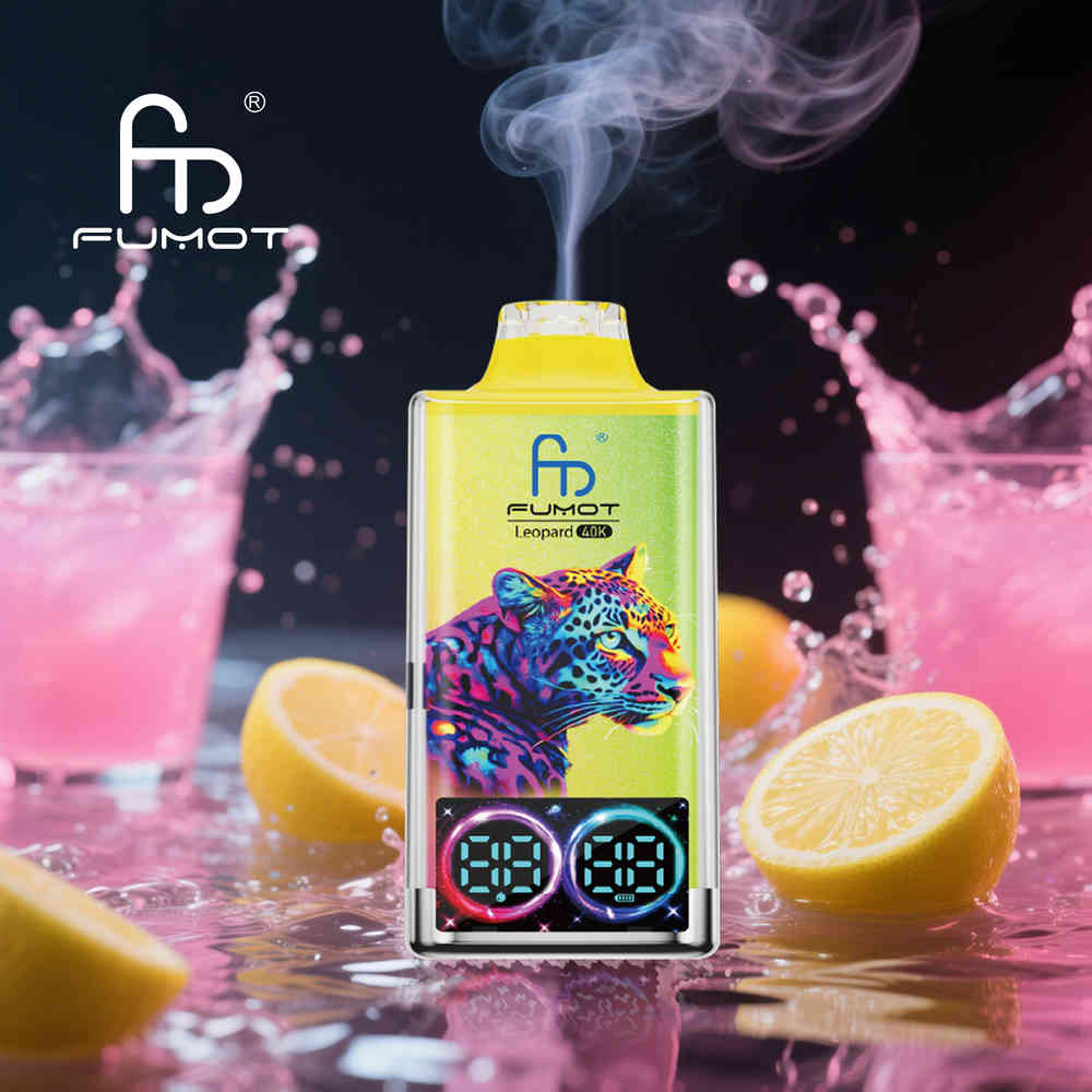 Fumot Leopard 40000 Pink Lemonade