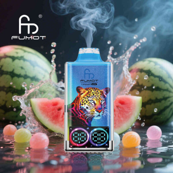 Fumot Leopard 40000 Watermelon Bubblegum